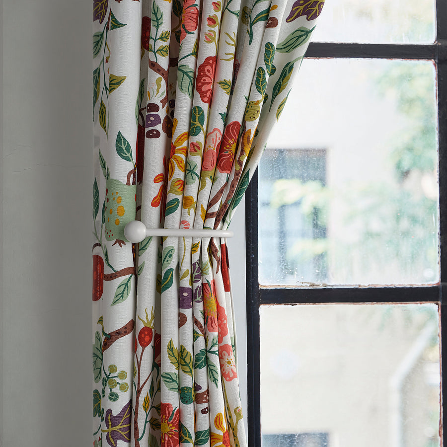 RÖRNICKA tie-back, white, 2 pack