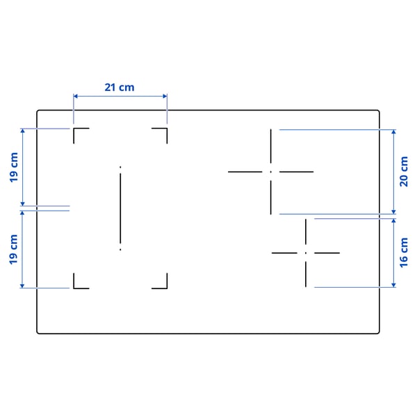 ROGESTAD induction hob, IKEA 500 black, 78 cm