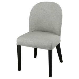 ROSENTORP chair, Tibbleby beige-grey/black, 49x88x52 cm