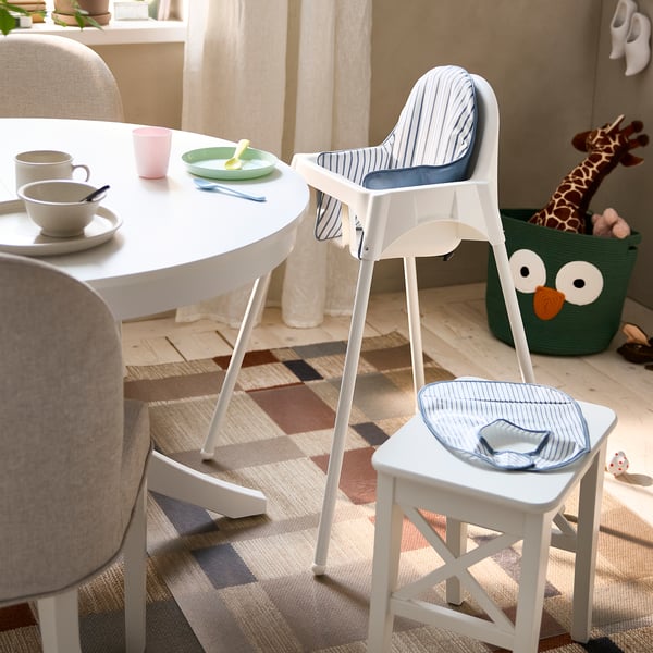 ROSENTORP stool, white, 40x45 cm