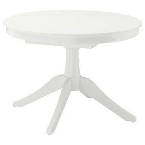 ROSENTORP extendable table, white, 110/155 cm