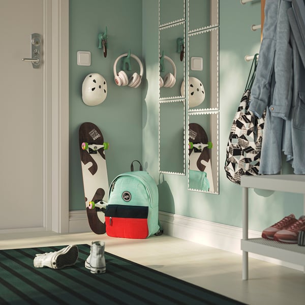 RUNDOXEL mirror, white, 30x40 cm