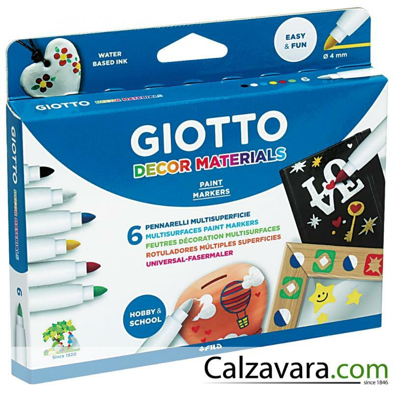 6 GIOTTO ACRYLIC COLORS