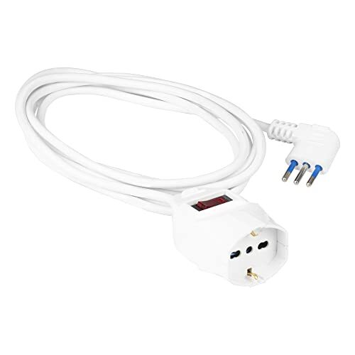 Extension cable 5mt plug 10A socket Universaleb