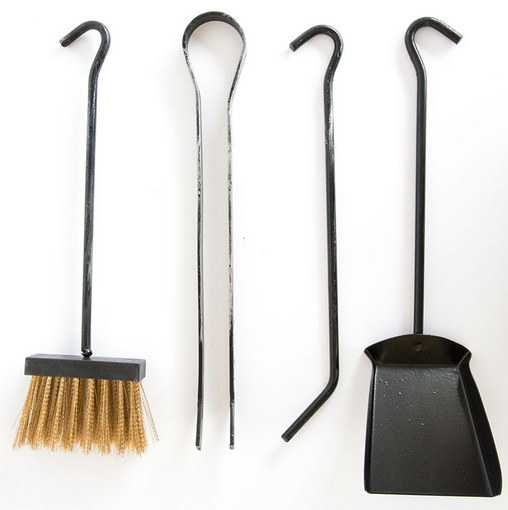 ORVIETO FIREPLACE GROUP 4 PCS H 60CM