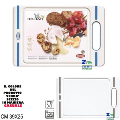 Italian Chef XL White/Taupe Cutting Board