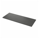 SÄLJAN worktop, dark grey stone effect/laminate, 246x3.8 cm