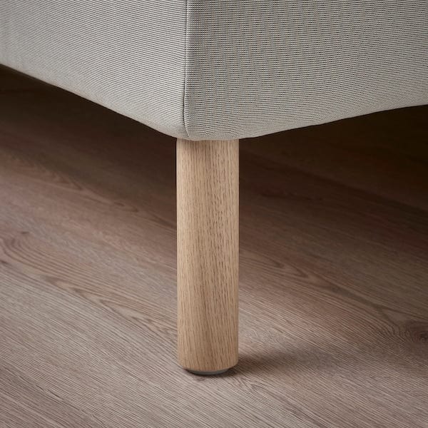 Ikea SAGESUND - Upholstered bed frame, Diseröd brown/Lindbåden, , 140x200 cm