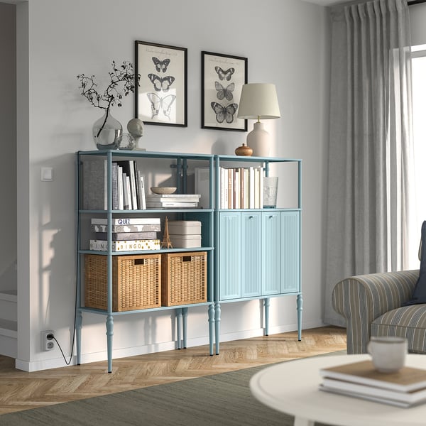 SÅGMÄSTARE storage combination, 164x35x128 cm