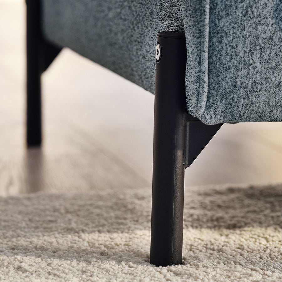 SALTMYRAN 2-seat sofa, Öreryd blue, 147x77x79 cm