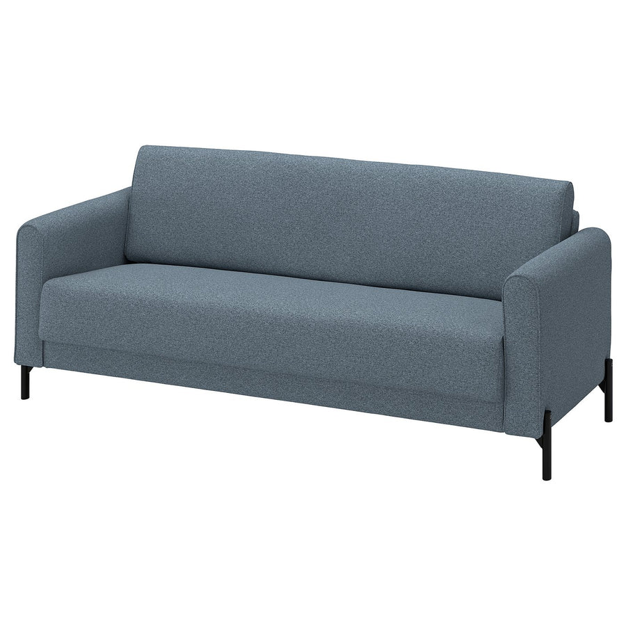 SALTMYRAN 3-seat sofa, Öreryd blue, 187x77x79 cm
