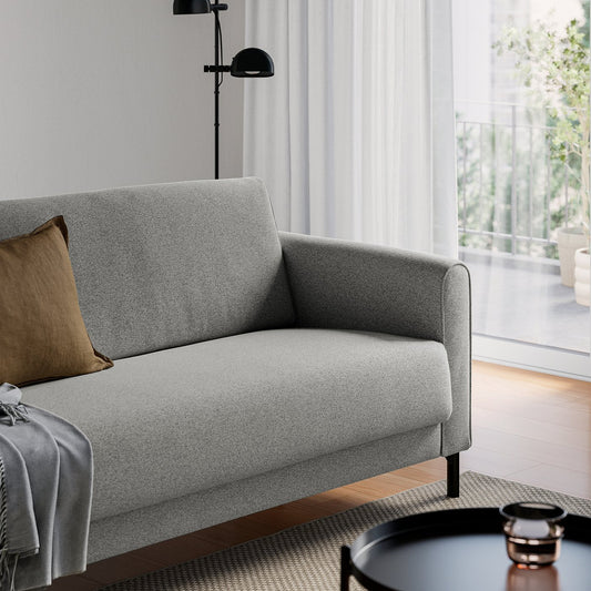 SALTMYRAN 3-seat sofa, Öreryd grey-beige, 187 cm
