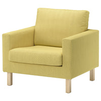 SALTSJÖBADEN cover for armchair, Fridtuna yellow