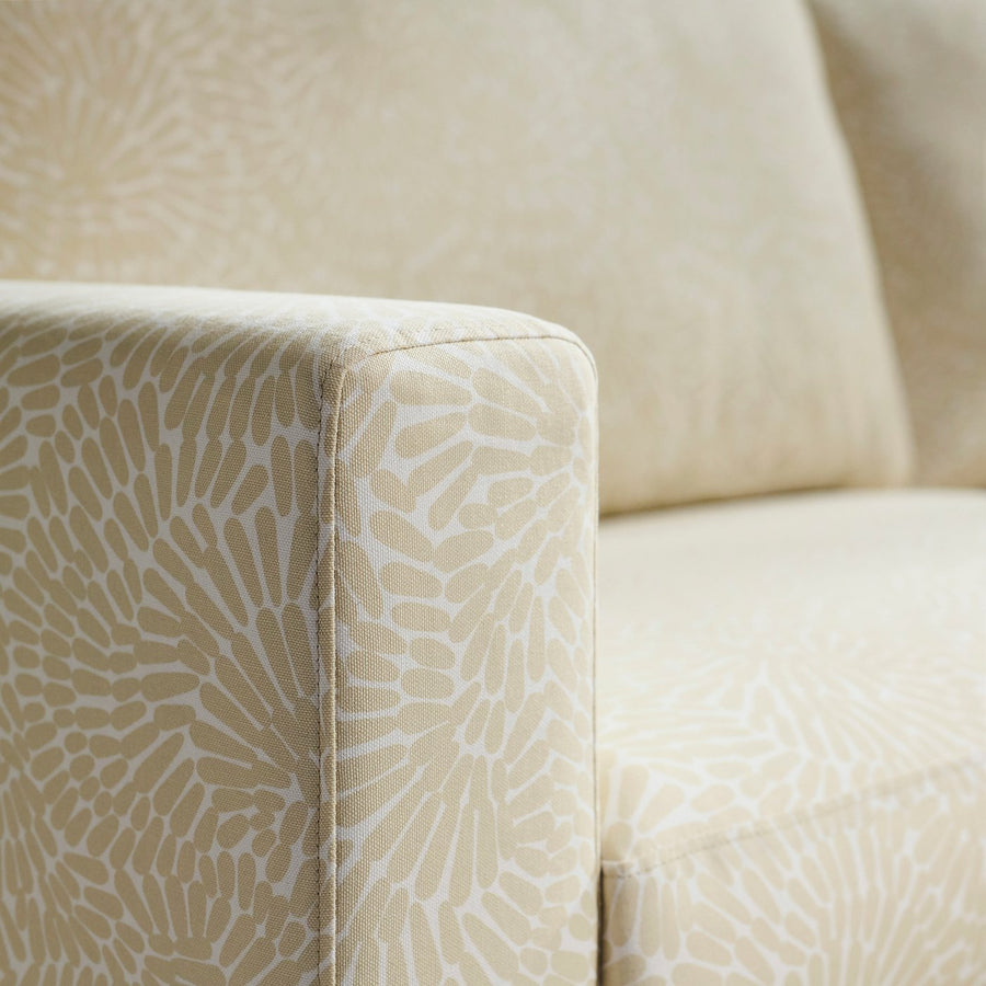 SALTSJÖBADEN 3-seat sofa with chaise longue, Vittangi light beige/white