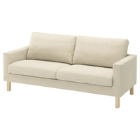 SALTSJÖBADEN 3-seat sofa, Fridtuna light beige, 205 cm