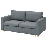 SALTSJÖBADEN 2-seat sofa-bed, Gunnared medium grey, 185 cm