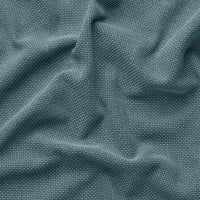 SALTSJÖBADEN cover f 3-seat sofa w chaise longue, Fridtuna dark grey-blue
