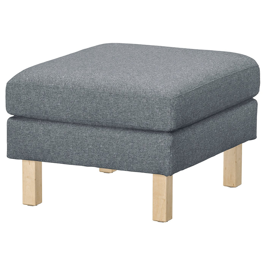 SALTSJÖBADEN cover for footstool, Gunnared medium grey