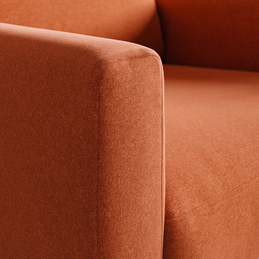 SALTSJÖBADEN rocking and swivel armchair, Tonerud red-brown