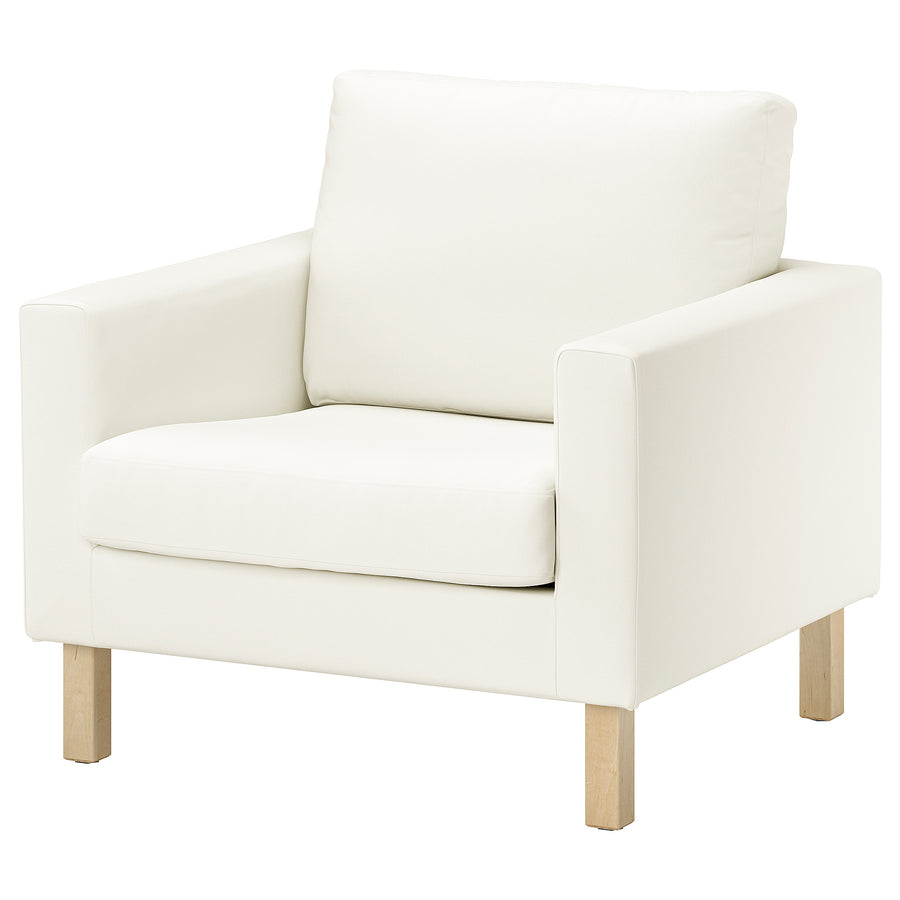 SALTSJÖBADEN armchair, Blekinge white, 93x90x88 cm