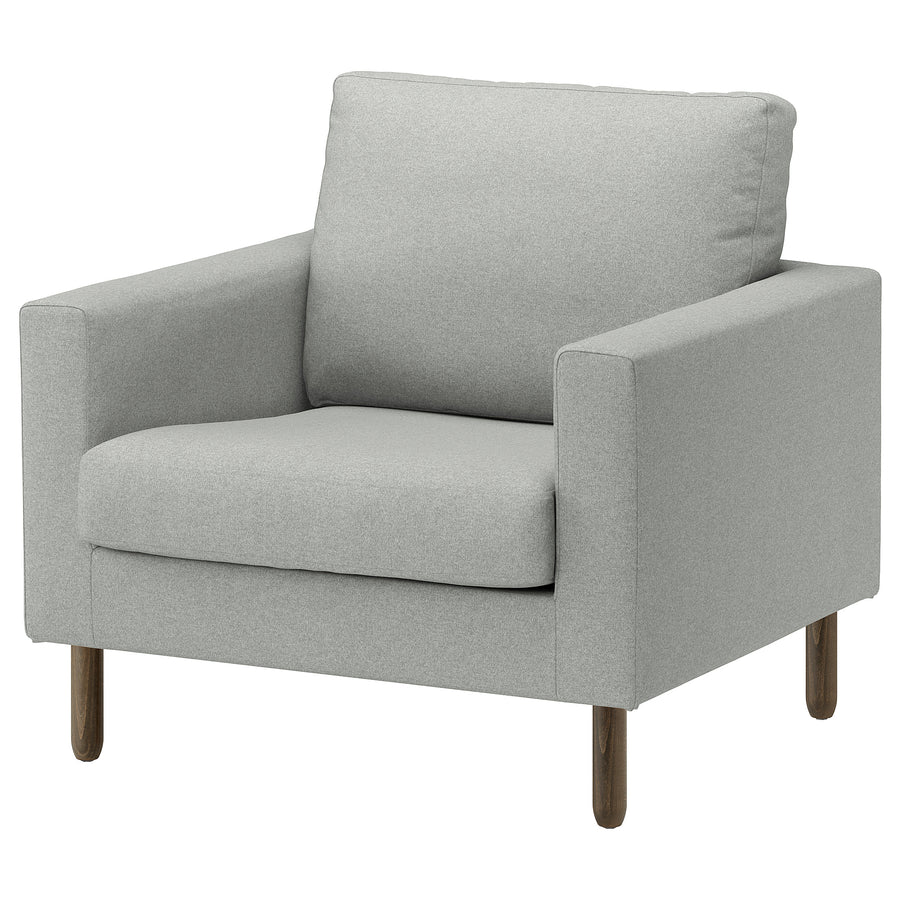 SALTSJÖBADEN armchair, Tonerud grey, 93x90x88 cm