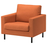 SALTSJÖBADEN armchair, Tonerud red-brown, 93x89x88 cm
