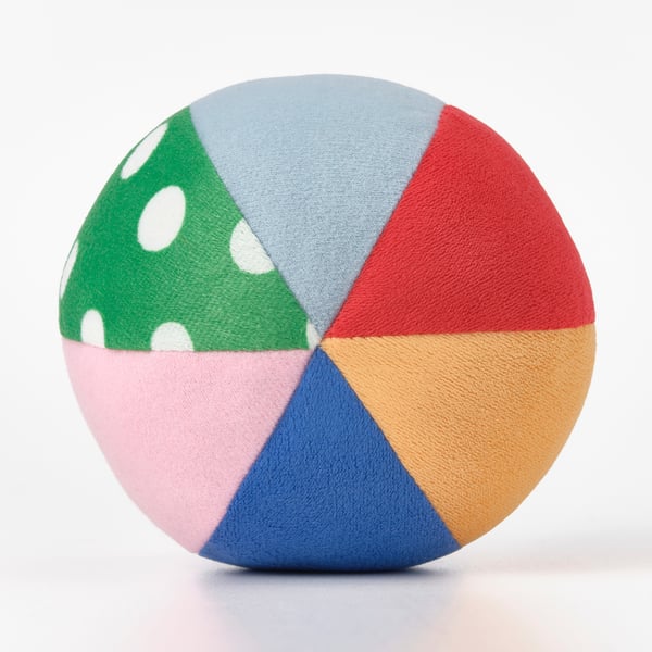 SANDBI soft toy, ball/multicolour