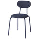SANDSBERG chair, dark blue/Remmarn dark blue, 45x76x45 cm