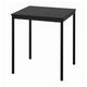 SANDSBERG table, black, 67x67 cm
