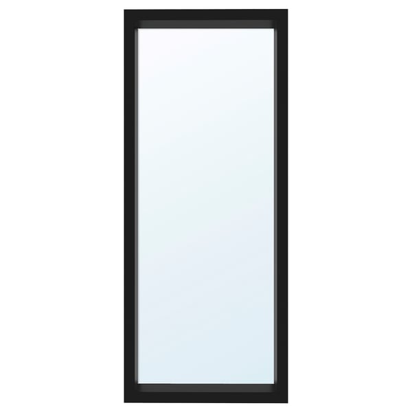 SANDTORG mirror, black, 75x180x10 cm