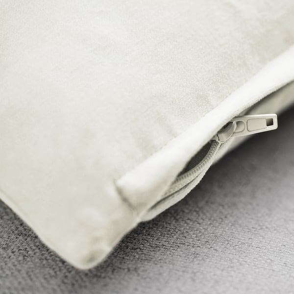 SANELA cushion cover, off-white, 50x50 cm