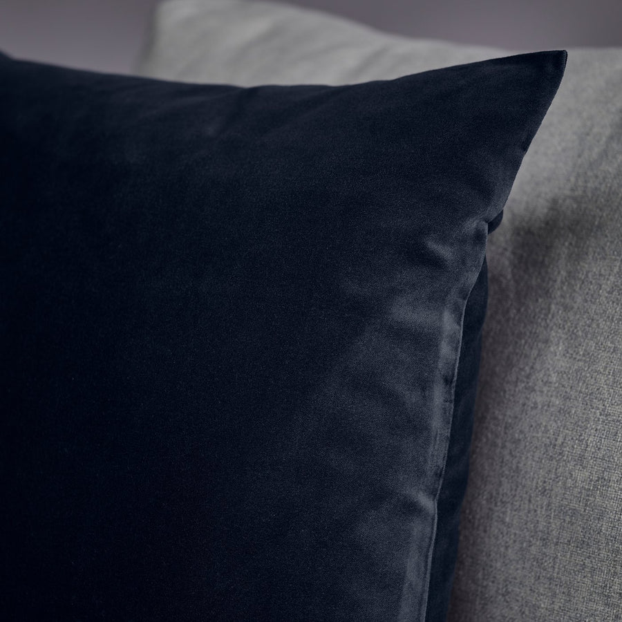 SANELA cushion cover, dark blue, 40x58 cm