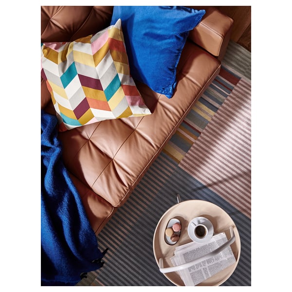 SANELA cushion cover, blue, 50x50 cm