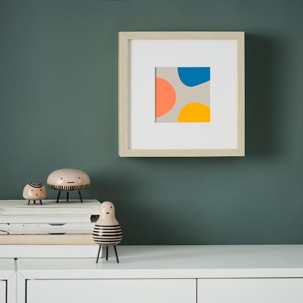 Ikea SANNAHED - Frame, birch effect, 25x25 cm