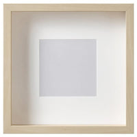 SANNAHED frame, birch effect, 25x25 cm