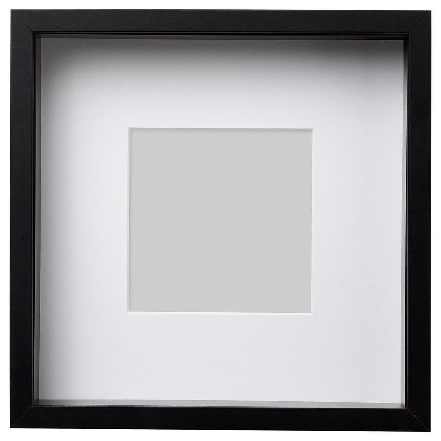 SANNAHED frame, black, 25x25 cm