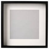 SANNAHED frame, black, 35x35 cm