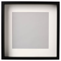 SANNAHED frame, black, 35x35 cm