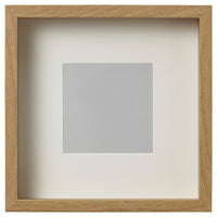 SANNAHED frame, oak effect, 25x25 cm