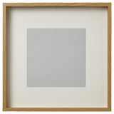 SANNAHED frame, oak effect, 50x50 cm
