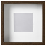 SANNAHED frame, walnut effect, 25x25 cm