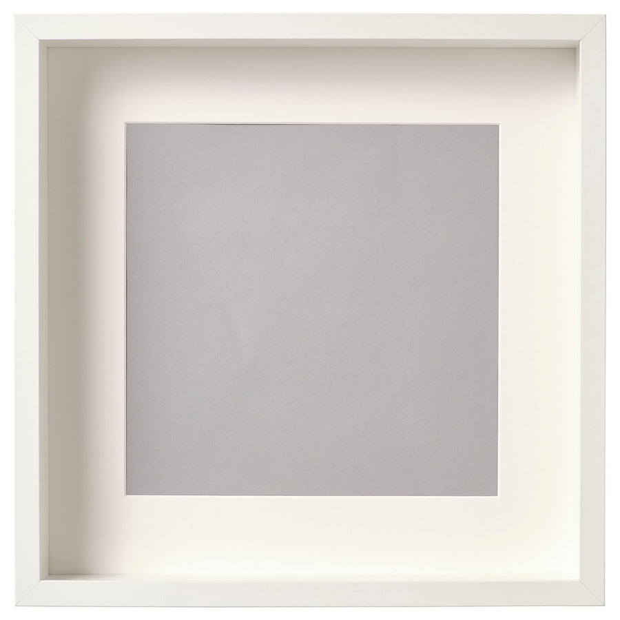 SANNAHED frame, white, 35x35 cm