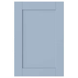 SANNIDAL door with hinges, blue, 40x60 cm