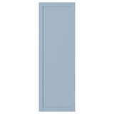 SANNIDAL door with hinges, blue, 60x180 cm