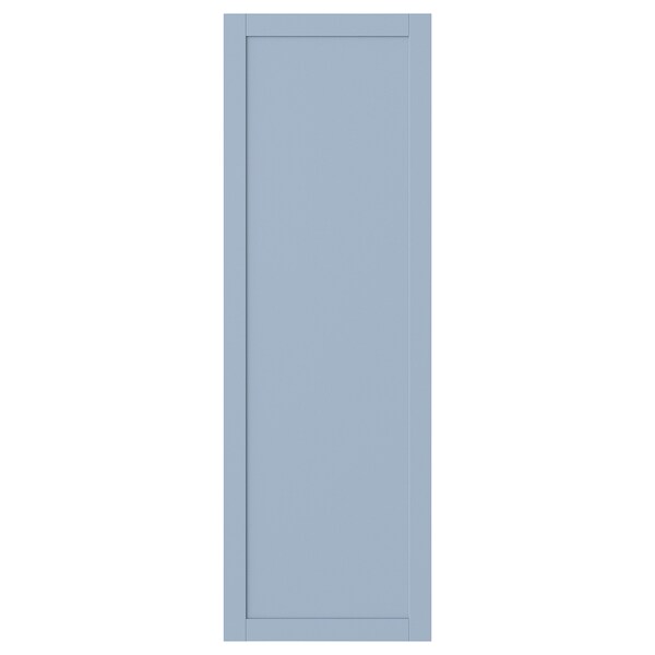 SANNIDAL door with hinges, blue, 60x180 cm