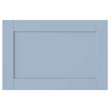 SANNIDAL door with hinges, blue, 60x40 cm