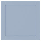 SANNIDAL door with hinges, blue, 60x60 cm