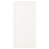 SANNIDAL door with soft closing hinges, white, 60x120 cm