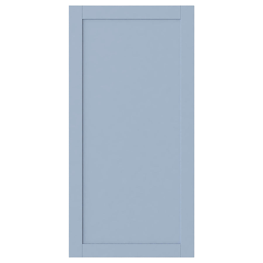 SANNIDAL door with soft closing hinges, blue, 60x120 cm