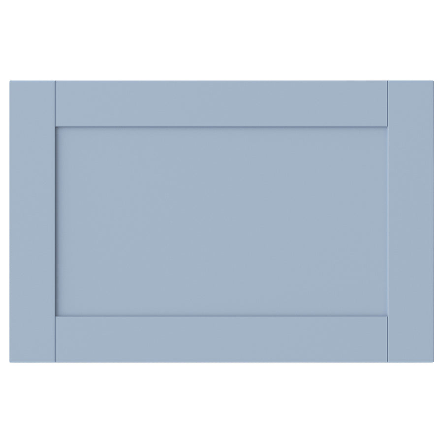 SANNIDAL door with soft closing hinges, blue, 60x40 cm